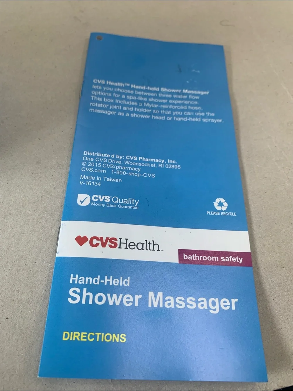 Brand New in Box Handheld Shower Massager